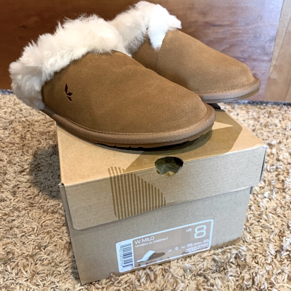 NIB Koolaburra by UGG Milo slippers size 8 US.